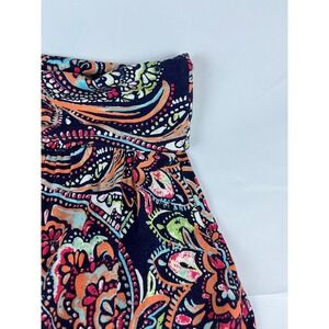 Kenar Paisley Print Maxi Skirt Women's Size S Strapless Boho Beach‎ Flowy